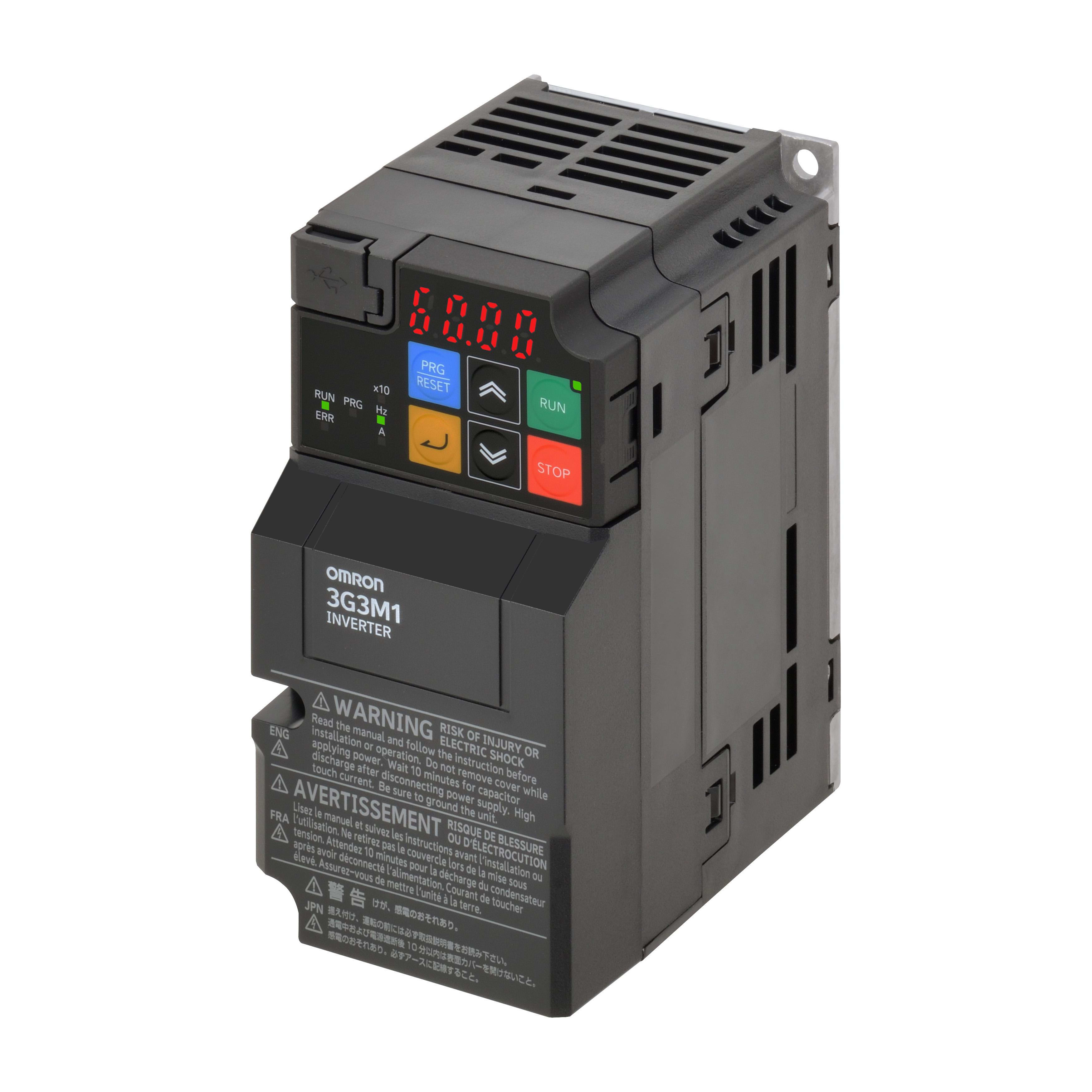 OMRON - VARIADOR M1 1X230V HD:0,2KW / ND:0,4KW VECTORIAL