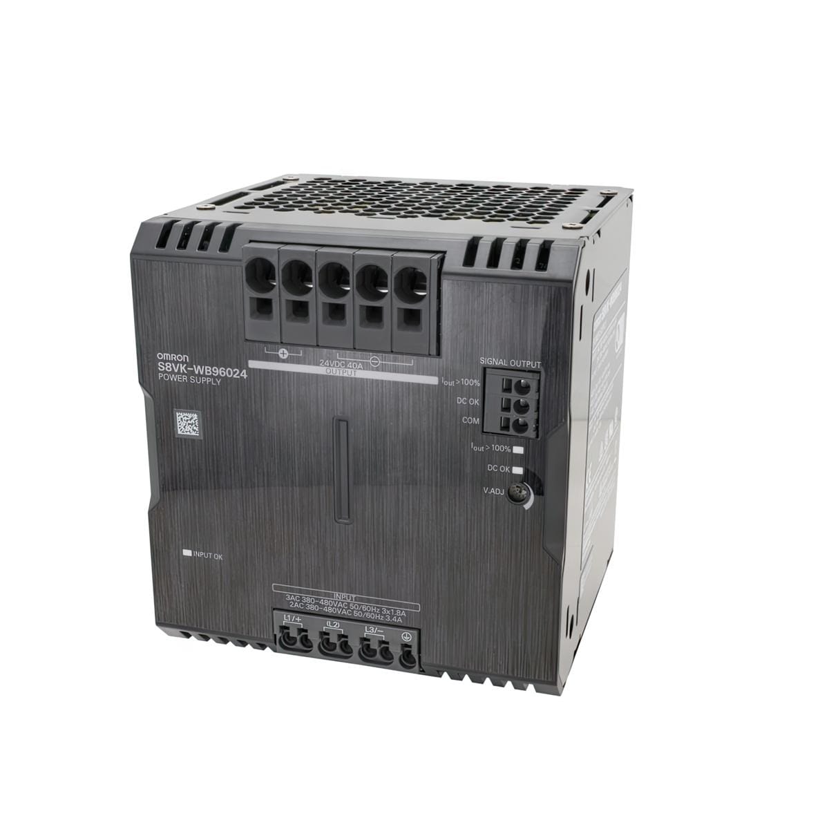 OMRON - S8VK-WB96048  FTE.ALIM.TRIF.400V AC,960W,48V DC,20A