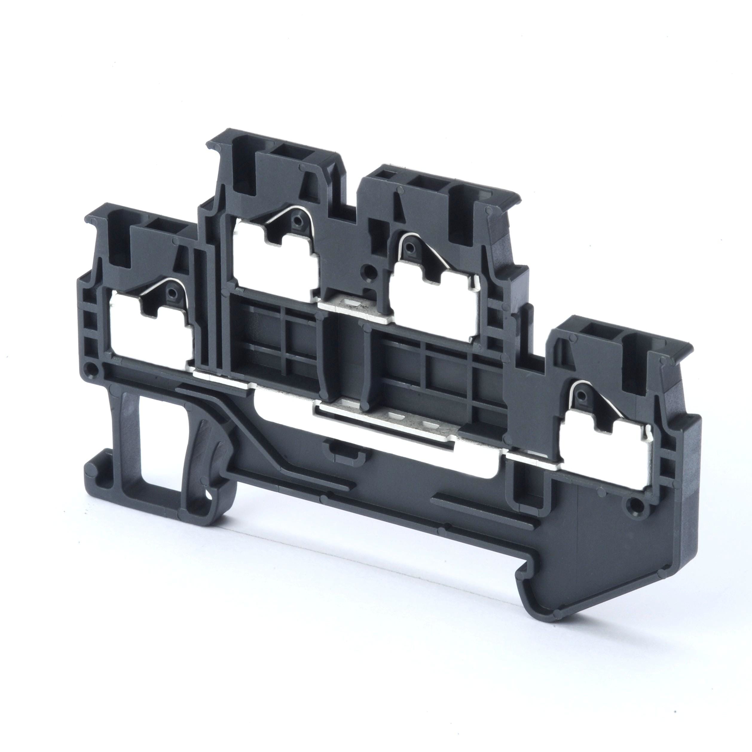 OMRON - XW5T-P1.5-1.1-2 BORNE CARRIL DIN DOBLE PISO STD PUSH-IN+