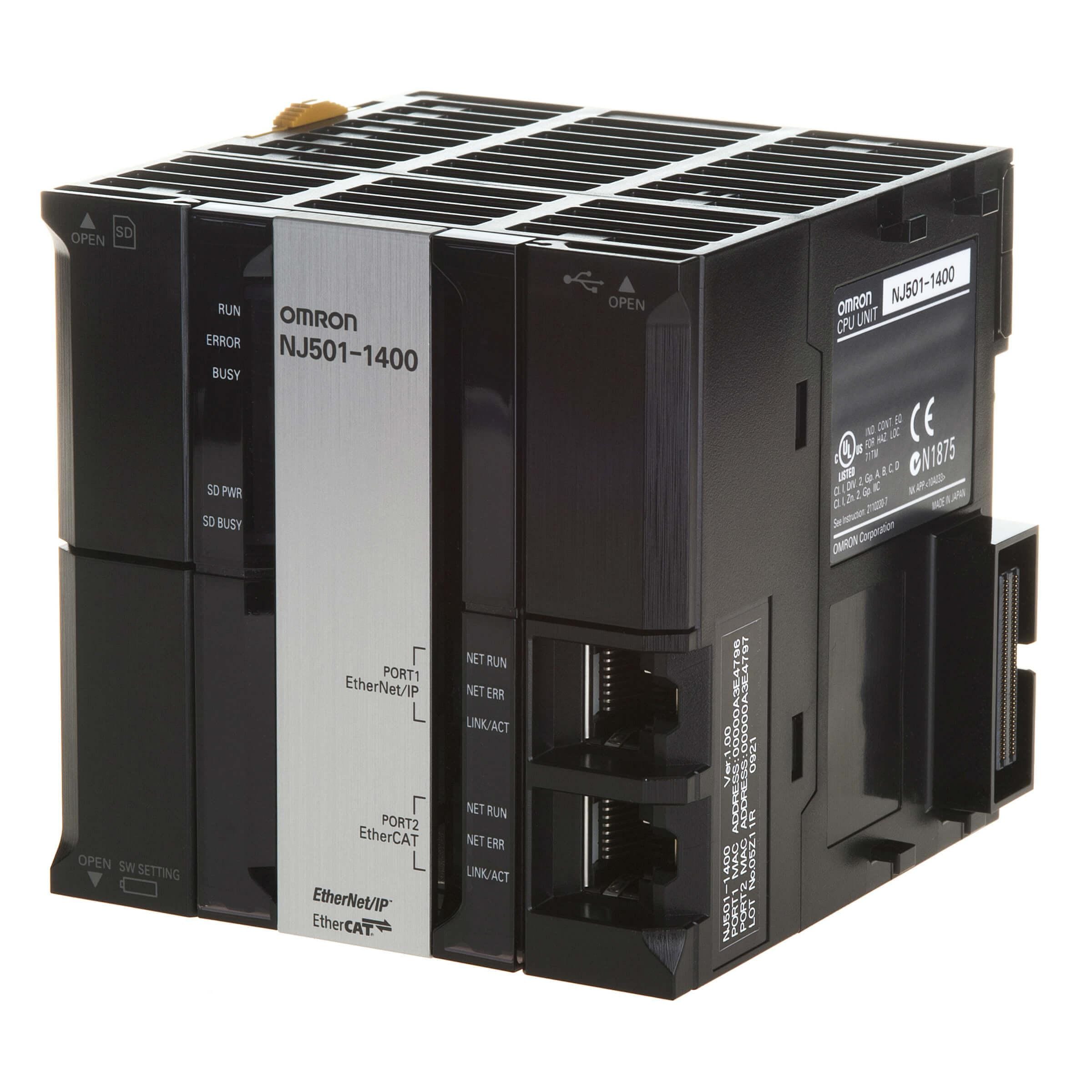 OMRON - NJ501-1300 CONTROLADOR MÁQUINA NJ501 16 EJES
