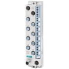 SIEMENS - MOD.SIMATIC ET 200ECO PN,AI 6X U/I+AIQ 2X U/I,M12-L,8X M12,RESL.16 BITS,DIAGNÓST