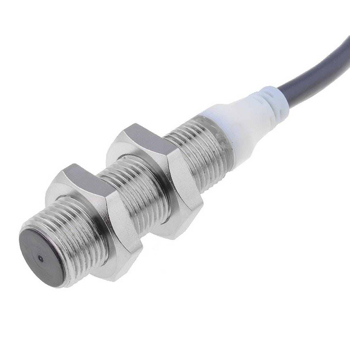 OMRON - E2A-S12KS04-WP-B1 2M SENSOR CORTO 3 HILOS ENR 4MM M12 PNP NA 2M