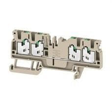 WEIDMÜLLER - BORNE DE PASO AS4C 2,5MM BEIGE