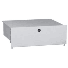 Schneider Electric - Cajón para teclado y ratón para armarios eléctricos de PC W600mm PanelSeT SFN, RAL7035
