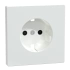 Schneider Electric - Tecla enchufe accesoria para schuko D-Life, Blanco Artico
