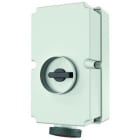 MENNEKES - Base enchufe mural 125A 5P 6H 400V DUO IP67 X-CONTACT