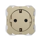 SIMON - Base de enchufe schuko clean modular 16A 250 V~ con sistema de embornamiento a tornillo cava Simon 270