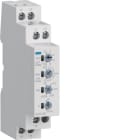HAGER - Relé de control de tensión y fase con retardo 1P+N/3P(N) 1 contacto conmutado
