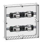 GAVE - CAJA CONEXIÓN 1000VDC 4 MPPT (2 STRING X MPPT) FUS 15A SECCIONADOR 25A + PST-II (8 ENT./8 SAL.)