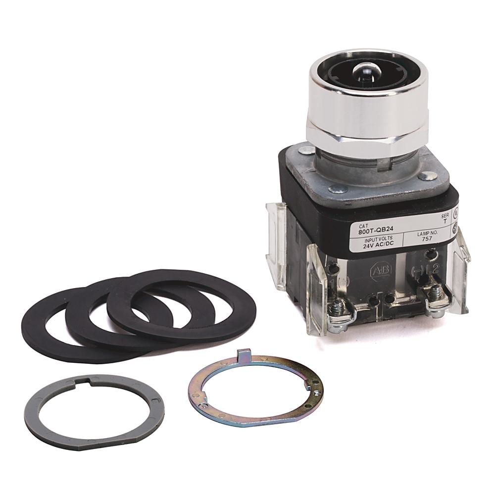 ROCKWELL - BOTÓN PULSADOR ILUMINADO 800T-QB24 30mm