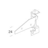 DISANO - Soporte regulable 901 galvanizado
