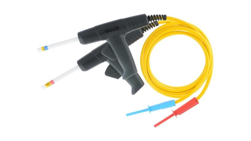 METREL - Cable de prueba de alta tensión S 2078 2m con pistolas (2u)