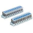 SMC - VV100-S41-04-M5  BASE PARA 4 ESTACIONES, ELECTROVÁLVULAS DE 3 VÍAS, V100