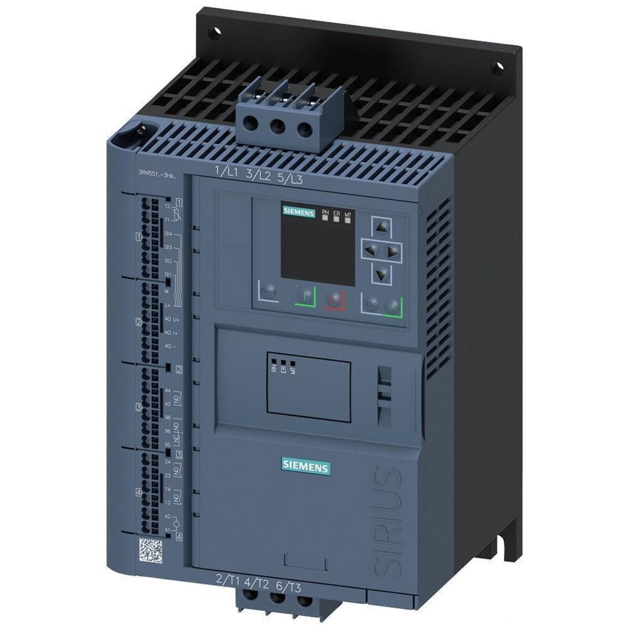 SIEMENS - Arrancador suave 13A 24V AC/DC conexión resorte 200-480V
