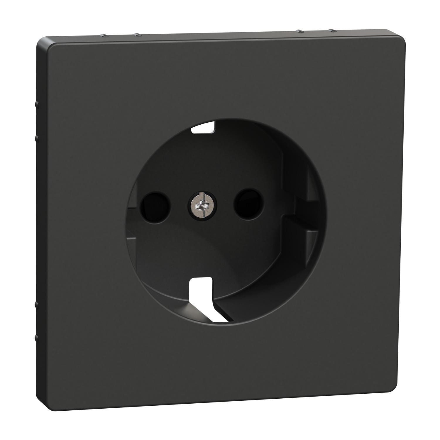 Schneider Electric - Tecla enchufe accesoria para schuko D-Life, Antracita