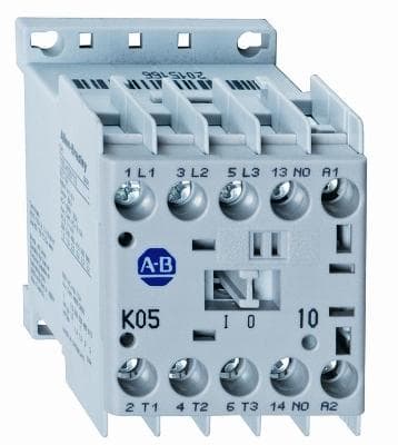 ROCKWELL - CONTACTOR MINI CONEXIÓN TORNILLO TRIPOLAR 1 NA 220V CC