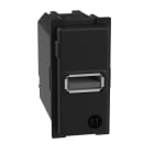 BTICINO - Base cargador individual USB Living Now - TipoA - 1mod