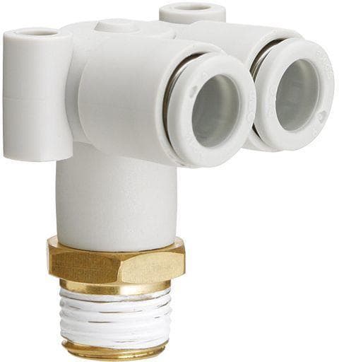 SMC - KQ2LU06-02NS  RACOR CODO MACHO DOBLE, ORIENT