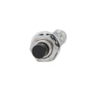 OMRON - Sensor de proximidad inductivo cuerpo corto de latón-níquel M12 sin blindaje 8mm DC 3 cables PNP NO+NC IO-Link COM2 M12 conector
