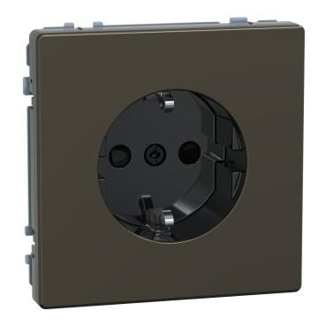 Schneider Electric - Enchufe Schuko, D-Life, 2P + E, 16A, conexión rápida, , Moca