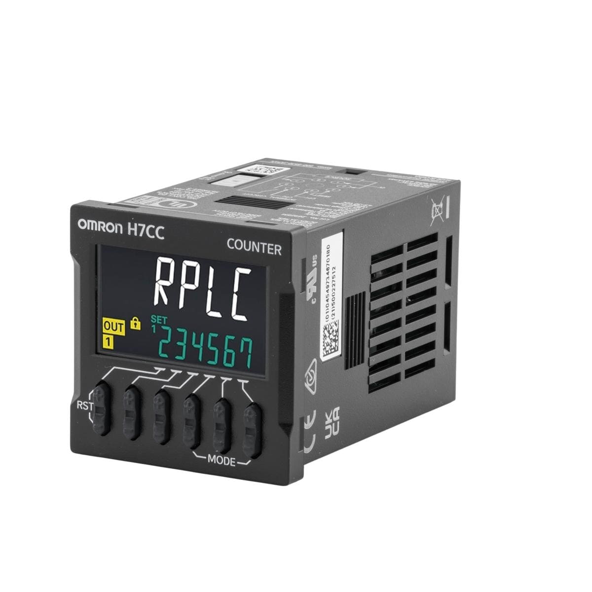 OMRON - CTD.DIG.ENCHBL.8 PINES,48x48mm,IP66,6D CONTEO,MULTIF.: CTD.PRESENTE TOTAL 1 ET