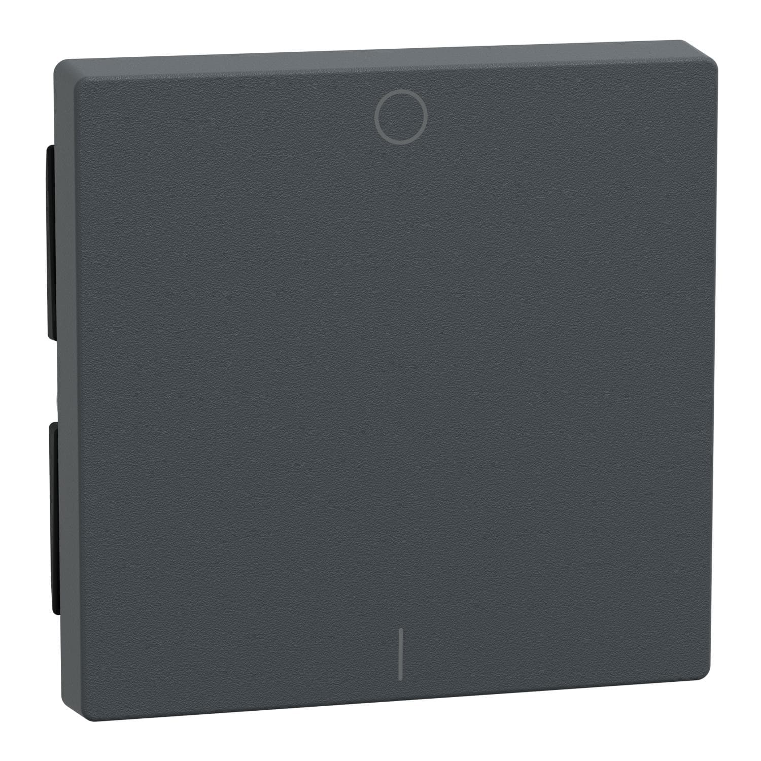 Schneider Electric - Tecla marcado 1/0 System M, Antracita