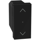 BTICINO - Comando de persiana conectado Light Now w/Netatmo - 1 módulo - Dark