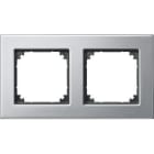 Schneider Electric - Marco 2 elementos, system M-Plan metal, Acero