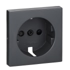 Schneider Electric - Tecla enchufe accesoria para schuko System M, Antracita