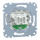 Schneider Electric - Switch, compatible con System M y D-Life inserts, intermediate, 10AX, terminales de conexión rápida terminals,