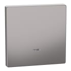 Schneider Electric - Tecla con visor, compatible con mecanismos de mando D-Life, niquel