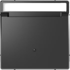 Schneider Electric - carátula, System M, for Hotel keycard holder, with labelling field, Antracita