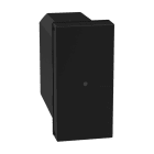 BTICINO - Conmutador conectado con neutro Light Now w/Netatmo - 1 módulo - Dark