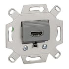 Schneider Electric - Toma multimedia, compatible con System M y D-Life, HDMI, 1 entrada