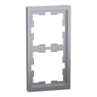 Schneider Electric - Marco 2 elementos, D-Life, Aluminio