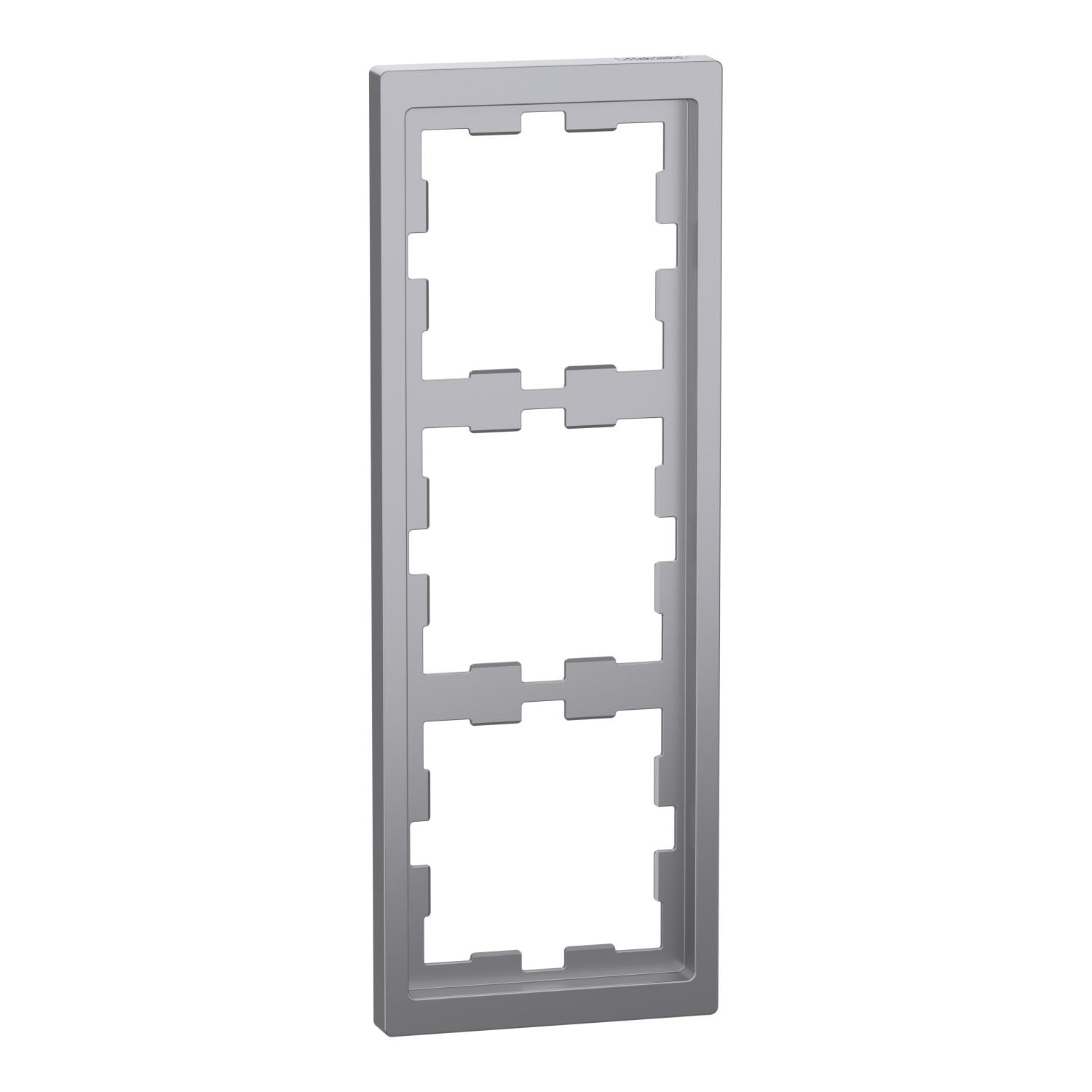 Schneider Electric - Marco 3 elementos, D-Life, Aluminio