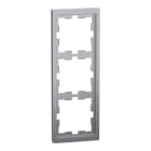 Schneider Electric - Marco 3 elementos, D-Life, Aluminio