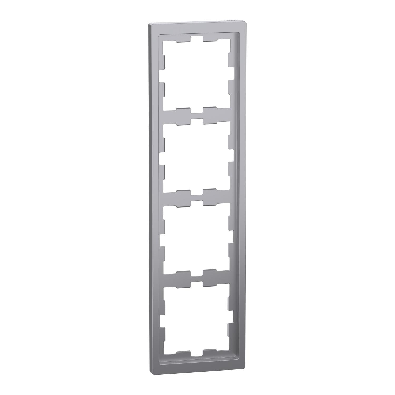 Schneider Electric - Marco 4 elementos, D-Life, Aluminio