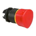 LEGRAND - Cabeza de hongo fija no iluminada Osmoz - parada de emergencia - rojo Ø40