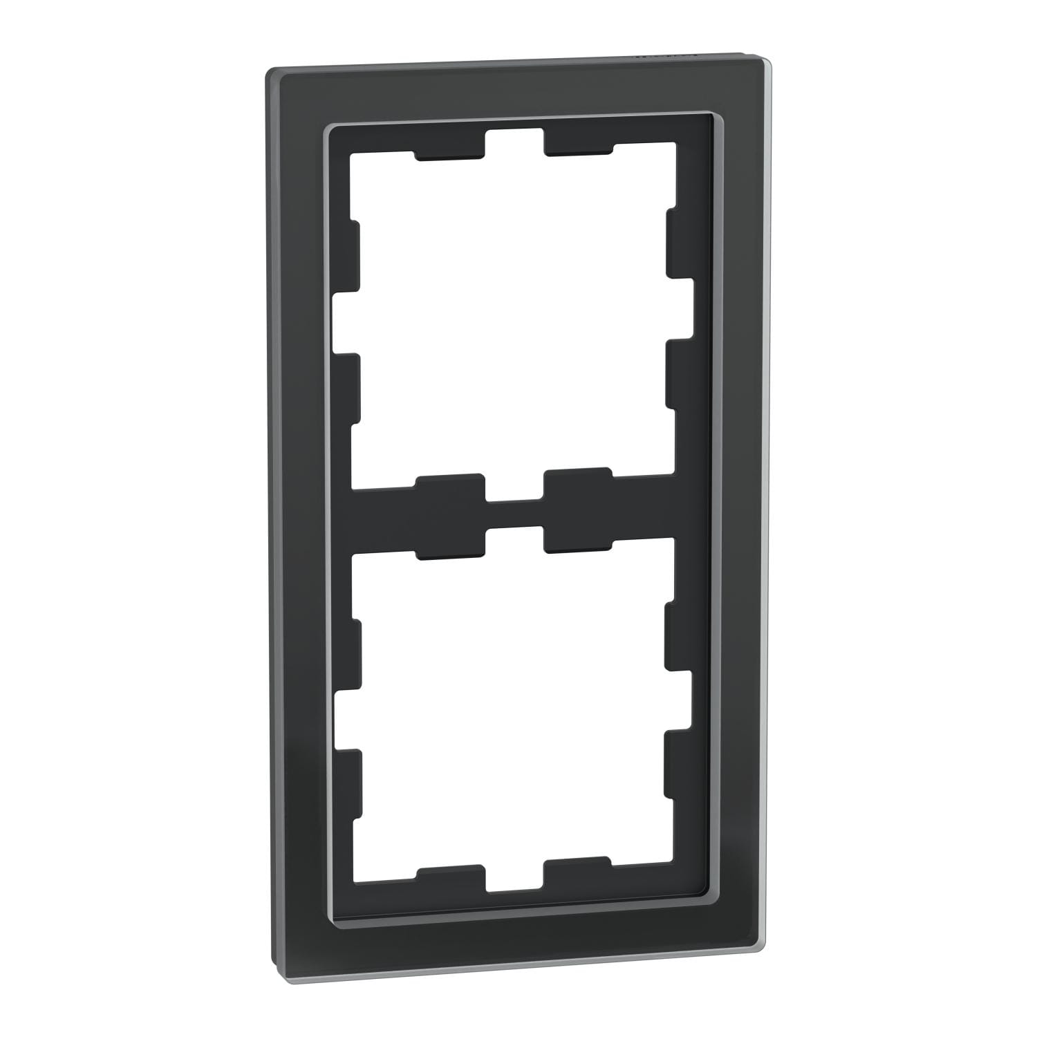Schneider Electric - Marco 2 elementos, D-Life, onyx