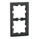 Schneider Electric - Marco 2 elementos, D-Life, onyx
