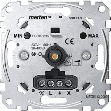 Schneider Electric - Regulador para motor, 2.7 A - 25 W, compatible con System M y D-life