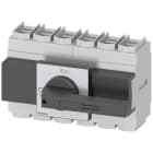 SIEMENS - INTERRUPTOR PRINCIPAL 4 POLOS IU=250A, P/AC-23A A 400V=132KW FIJACION FRONTAL FIJACION EN CUATRO AGU