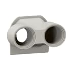 LEGRAND - Membrana Plexo prensaestopa ISO20 - 2 entradas - Gris