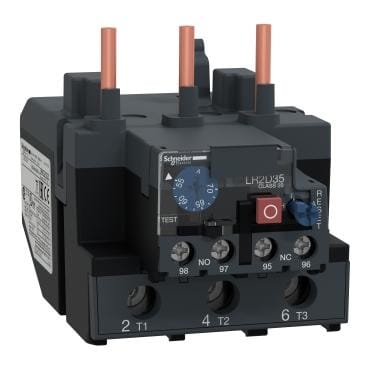 Schneider Electric - relé de sobrecarga térmica para motor TeSys - 55...70 A - clase 20