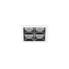 JISO - Downlight TOP OWL R4L LED SMD 14W 4000K 50° driver incluido On-Off blanco técnico grafito