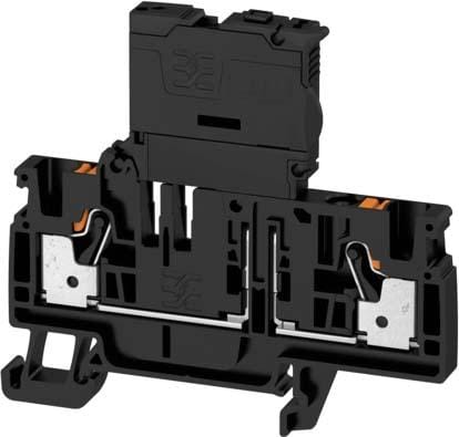 WEIDMULLER - Borne portafusible Serie A universal AFS 4 2C 30-70V BK