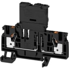 WEIDMULLER - Borne portafusible Serie A universal AFS 4 2C 30-70V BK