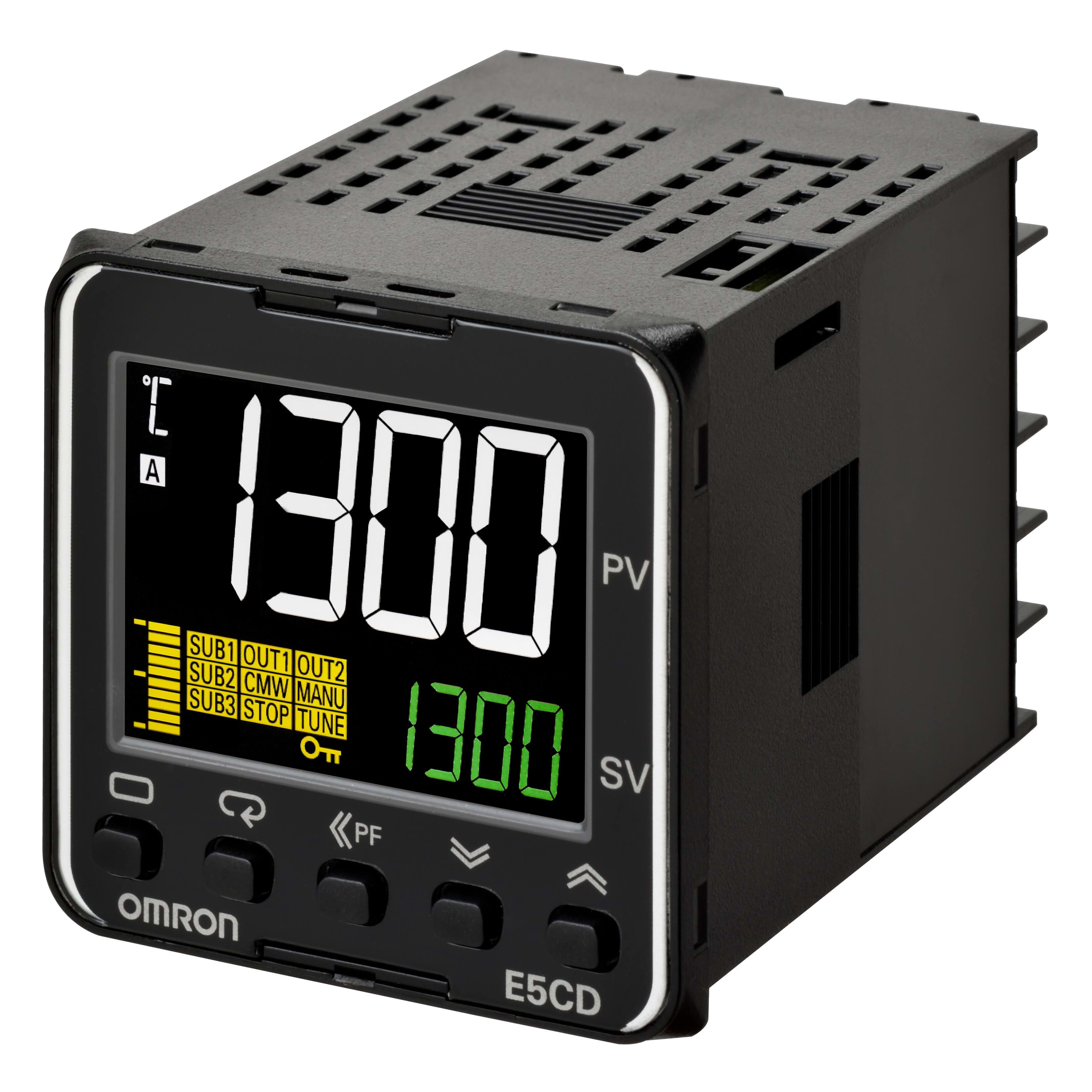 OMRON - E5CD-RX2A6M-000  CTROLAD.TEMP.PRO,E5CD-RX2A6M-000 1/16