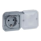 LEGRAND - Base de corriente conectada Plexo modular w/Netatmo - Gris